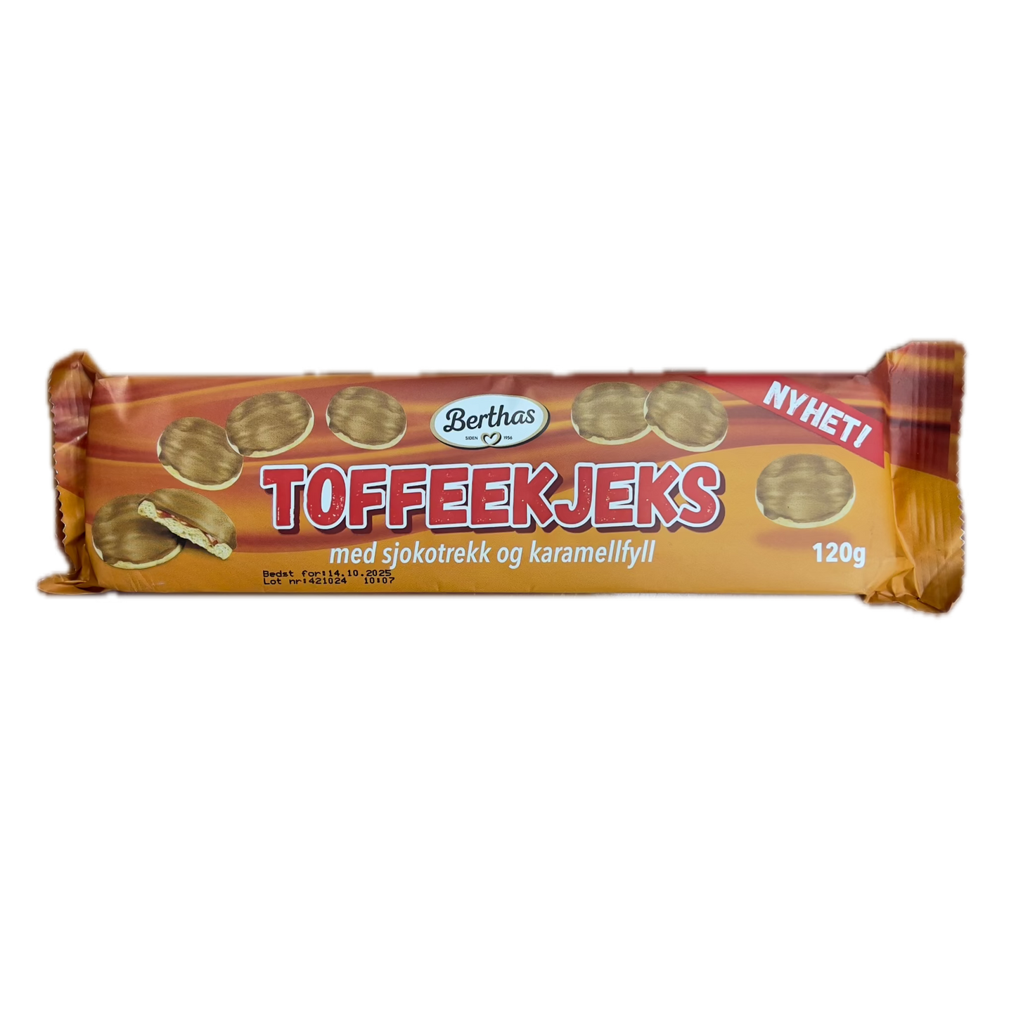 Berthas Toffeekjeks 120g