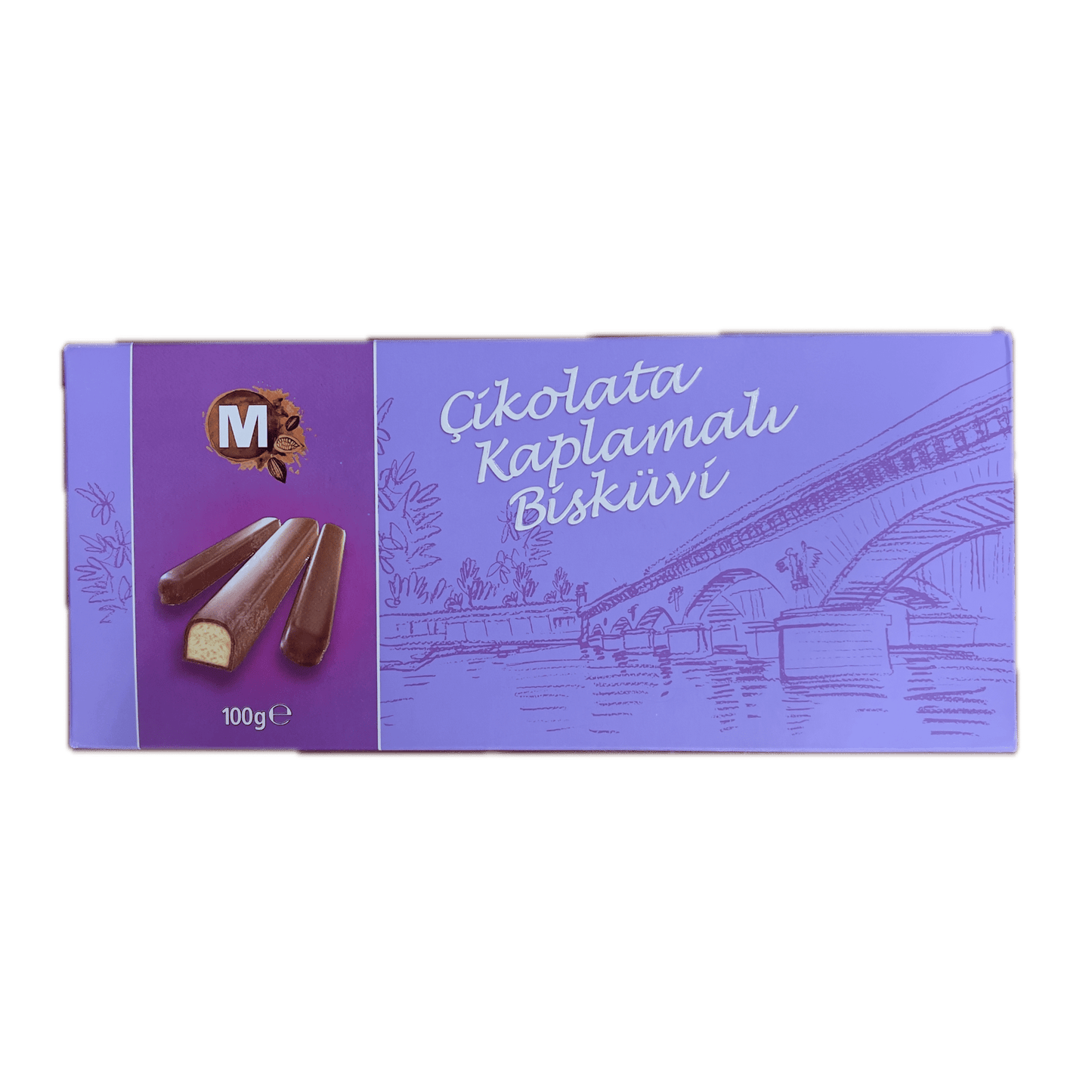 Migros Biscuits Covered with chocolate 100g - Efsane Activ