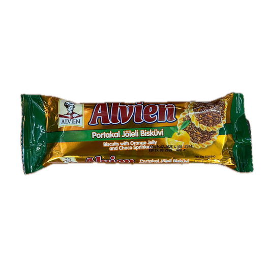 Alvien Orange Jelly Biscuits 40g