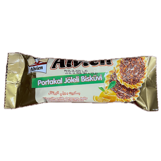 Alvien Orange Jelly Biscuits 50g - Efsane Activ