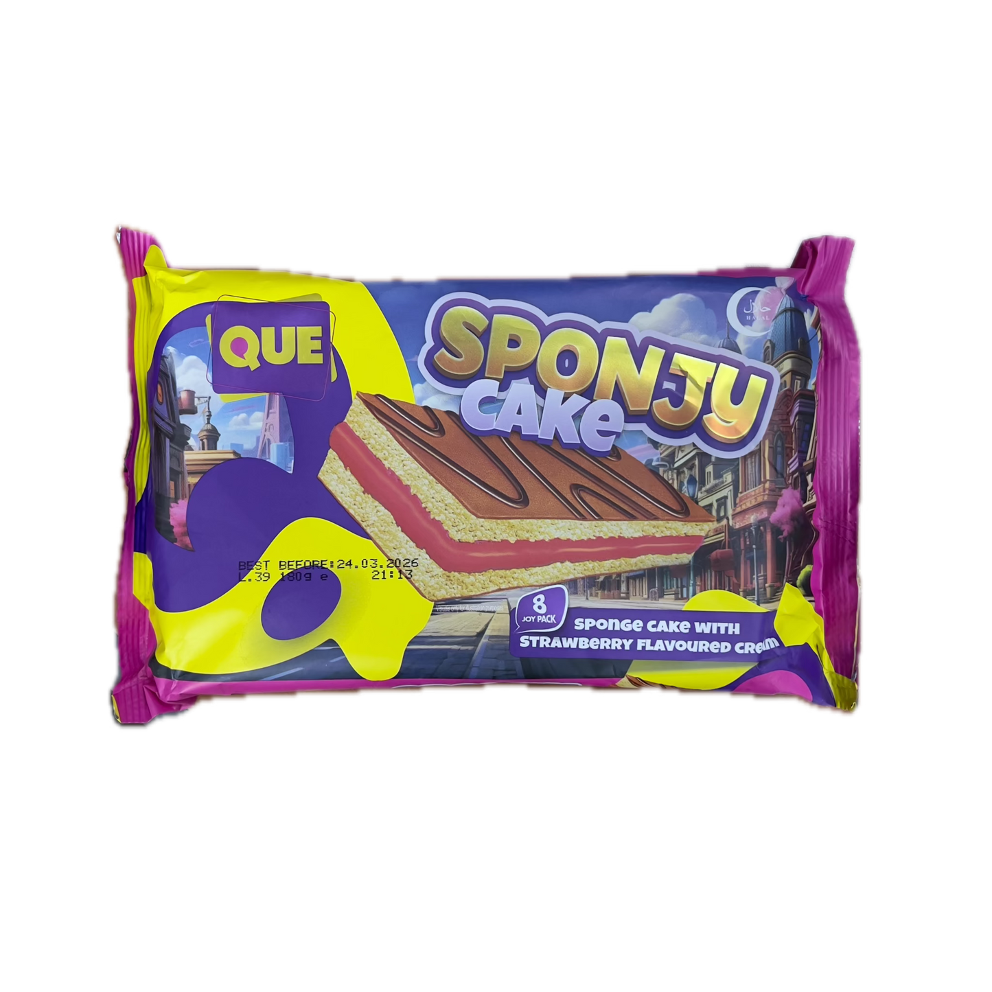 Que Sponjy Cake 180g