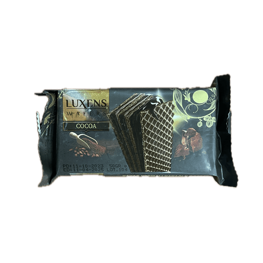 Luxens Cocoa Wafers 50g - Efsane Activ